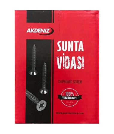 Akdeniz Sunta Vidası 6X50
