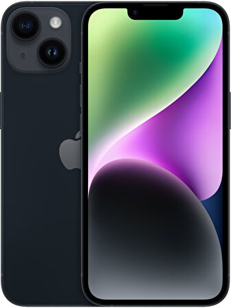 Apple iPhone 14 128 GB Siyah Outlet (Apple TR Garantili)