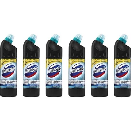 Domestos Okyanus Esintisi 7'li Püskürtme Yoğun Kıvamlı Çamaşır Suyu 6 x 750 ml