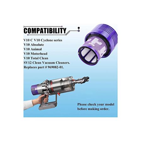 Srfn Ticaret Dyson DC23 Uyumlu Tutma Sapı
