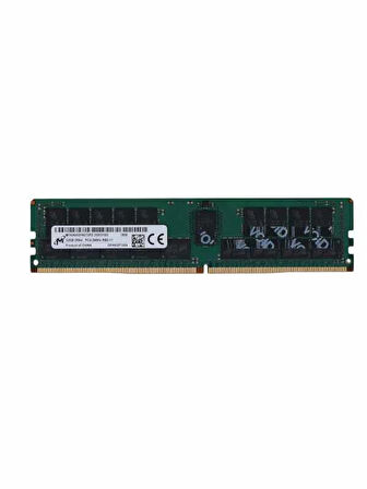 MİCRON 64GB 2RX4PC4-3200 DDR4 ECC DIMM DDR4-25600 Sunucu Ram MTA72ASS8G72LZ-3GI2TI
