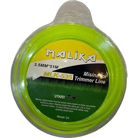 Malika 3.5mm 5köşe 51 Metre Misina