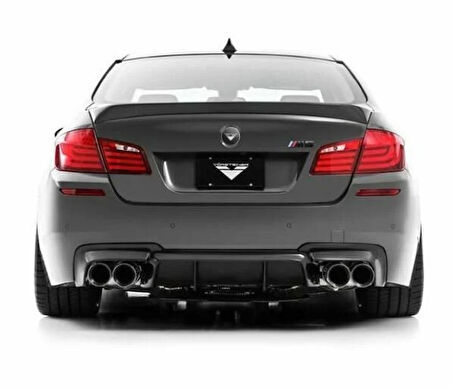 Bmw F10 M5 vorsteiner arka tampon difüzörü pianoblack 5 serisi 2011 / 2016