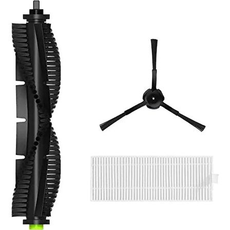 360 Vacuum Mop Cleaner S10 Robot Süpürge 3'lü Yedek Parça Seti - Muadil Ürün