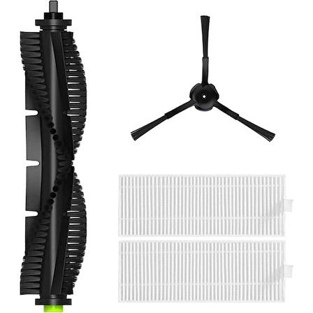 360 Vacuum Mop Cleaner S10 Robot Süpürge 4'lü Yedek Parça Seti - Muadil Ürün