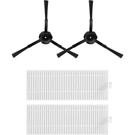 360 Vacuum Mop Cleaner S10 Robot Süpürge 4'lü Yedek Parça Seti - Muadil Ürün
