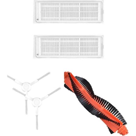 Xiaomi Mi Robot Vacuum Mop Pro STYJ02YM Robot Süpürge Uyumlu Yenileme Seti 5 Parça Uyumlu Set