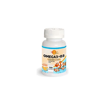 Omega3+D3 100 Softgels