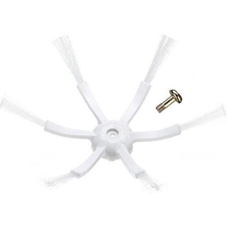 Roborock S5, S5 Max, S6 , S6 Pure, S50, S51, Uyumlu Yeni Nesil 6 Kollu Yan Fırçalı 7'li Set