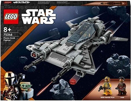 LEGO Star Wars Korsan Snub Fighter 285 Parça 75346