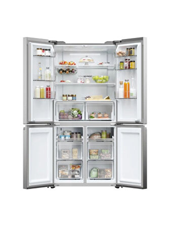 Haier HCR5919ENMP 528 Lt Gardırop Tipi No Frost Buzdolabı