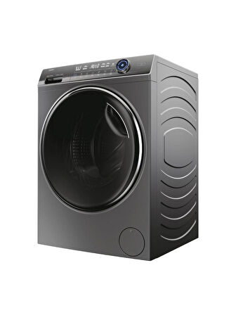 Haier HW100GBD14979SUS 10 kg Wi-Fi + Bluetooth Bağlantılı 1400 Devir Çamaşır Makinesi