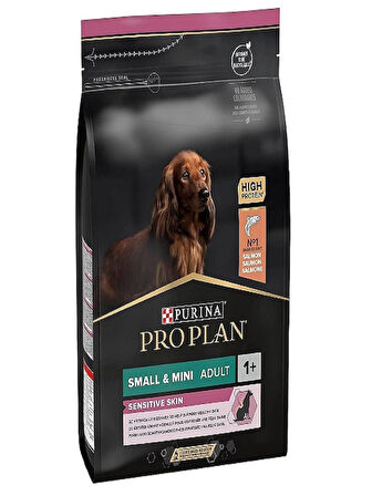 Purina Pro Plan Köpek Küçük Irk Sensitive Skin Somonlu Yetişkin Köpek Maması 3 KG