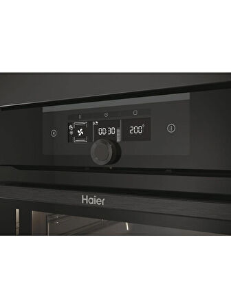 Haier HWO60SM2F3BH Wi-Fi + Bluetooth Bağlantılı Ankastre Fırın
