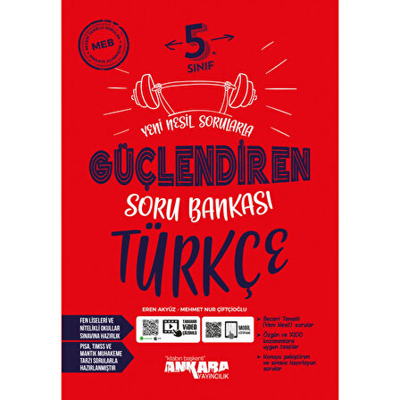 5.Sınıf Güçlendiren Türkçe + Matematik Soru Bankası Seti