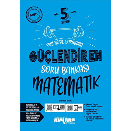 5.Sınıf Güçlendiren Türkçe + Matematik Soru Bankası Seti