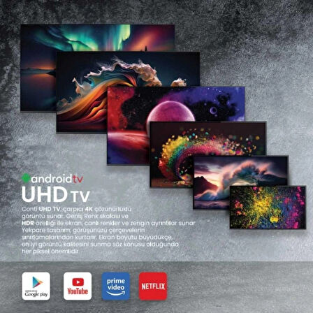 CONTİ CT32LE100H 32" 81 Ekran Uydu Alıcılı HD Ready LED TV