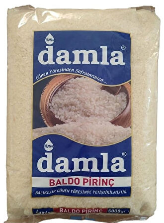 Damla Baldo Pirinç 5 kg