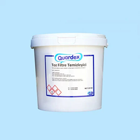 Quardex Filtre Temizleyici (Toz) 25 Kg 1 Adet