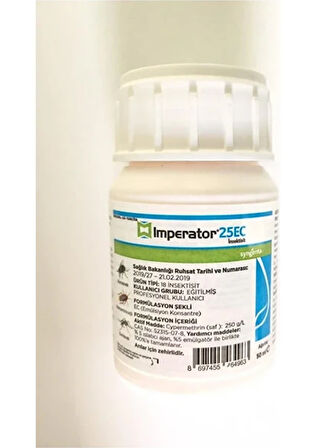 Imperator 25 Ec Kokulu Genel Amaçlı Böcek Haşere Öldürücü 50 ml 1 Adet