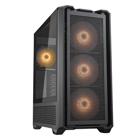 COUGAR MX600 1x12CM 3x14CM FAN USB3.0 TEMPERLI FULL TOWER KASA (CGR-57C9B-RGB) CGR-57C9B-RGB