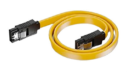 Navidata 20 Adet Klipsli Sata Kablo Kilitli Sata Data Kablo 50CM