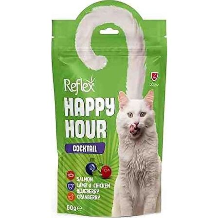 Reflex Happy Hour Kokteyl Kedi Ödül Maması 60 gr