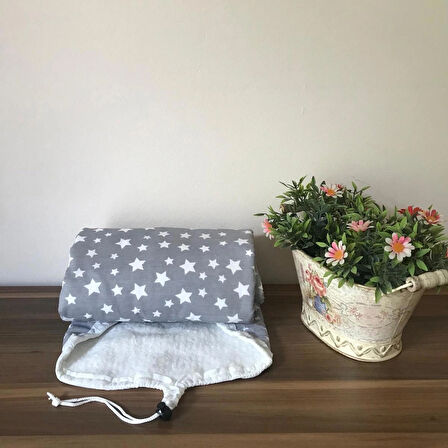 Asev Home Keçeli Ütü Masası Kılıfı 55X140CM Ahter Gri Xxl