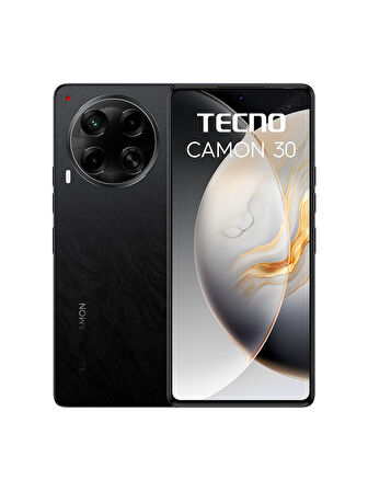 Tecno Camon 30 256 GB Siyah 12 GB Ram Outlet (Tecno TR Garantili)
