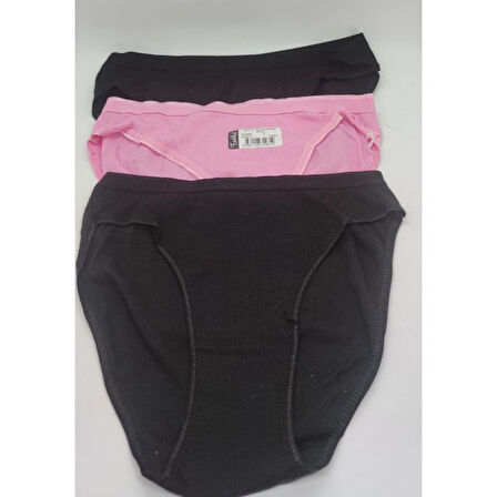 Tutku M Beden Kadın Slip Külot 3lü Paket