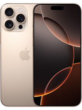 Apple iPhone 16 Pro Max 256 GB Çöl Titanyum Outlet (Apple TR Garantili)