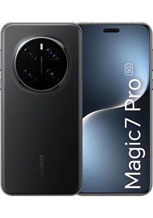 Honor Magic 7 Pro 512 GB Siyah 12 GB Ram Outlet (Honor TR Garantili)