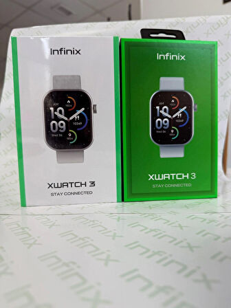 Infinix XWatch 3 Akıllı Saat Gümüş