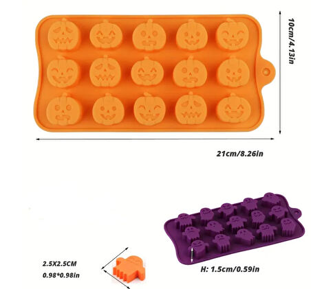  Hayalet Şeklinde Silikon Kalıp – Cadılar Bayramı Temalı Çikolata, Şekerleme ve Buz Küpleri Için 1 Hayalet Şeklinde Silikon Kalıp – Cadılar Bayramı Temalı Çikolata, Şekerleme ve Buz Küpleri Için 2 Hayalet Şeklinde Silikon Kalıp – Cadılar Bayramı Tema