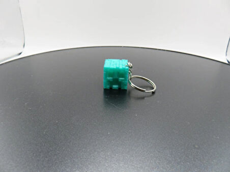 Minecraft Creeper Anahtarlık – Piksel Blok Aksesuar!