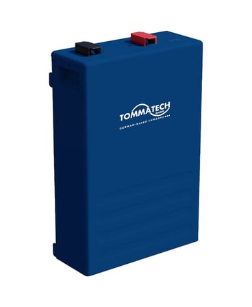 TommaTech 51.2V 100Ah LiFePO4 LFP Lityum Batarya
