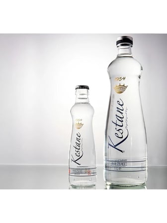 Kestane Doğal Kaynak Suyu Su Cam Şişe 330 ml 20 Adet