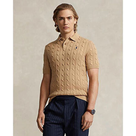 Polo Ralph Lauren Örgülü Polo Yaka T-Shirt