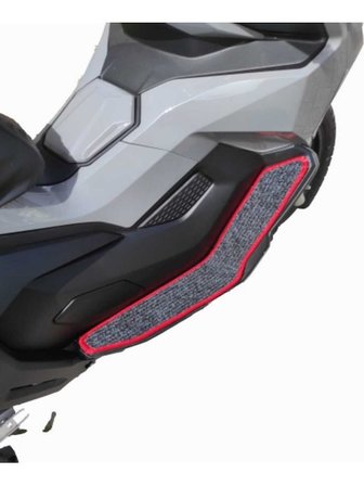 Motosiklet Aksesuar Koruyucu Paspas Volta Revolt Rsx4 Rsx5 Uyumlu KIRMIZI KENAR OVERLOK