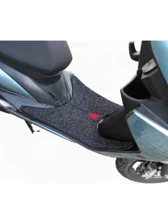 Motosiklet Aksesuar Koruyucu Paspas Kuba Newlight 125 Pro Uyumlu SİYAH KENAR OVERLOK