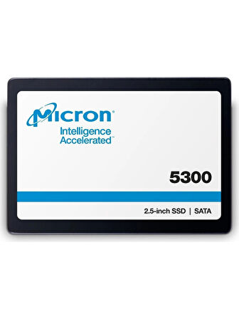 MİCRON 5300 Pro 960GB 2.5'' SFF SATA 6Gb/s Server Sunucu SSD MTFDDAK960TDS