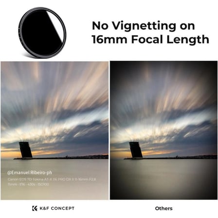 K&F Concept 82mm ND2-400 Variable B Serisi