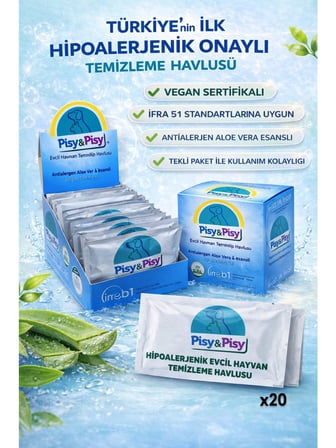 PISY & PISY EVCİL HAYVAN TEMİZLEME KİTİ 4