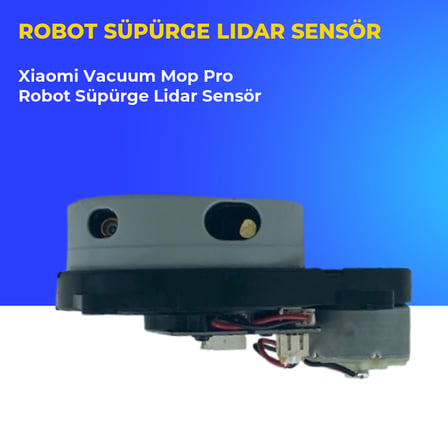Xiaomi Vacuum Mop Pro Robot Süpürge Lidar Sensör