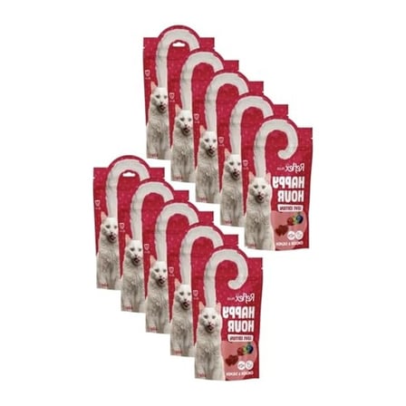 REFLEX Plus Happy Hour Love Edition Kedi Ödül Maması 60 Gr 8li fırsat paketi