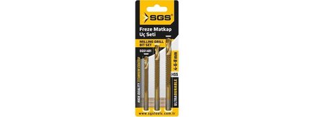 SGS Freze Matkap Uç Seti 4-6-8 mm SGS1481