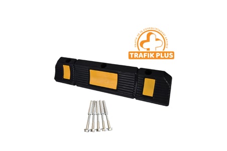 Trafik Plus Kauçu Araç Stoperi 60CM, 2'li Set, 60X12X10 cm
