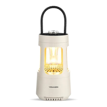 Venandin QD08 Campora Atmosfer Işıklı Bluetooth Hoparlör - Beyaz