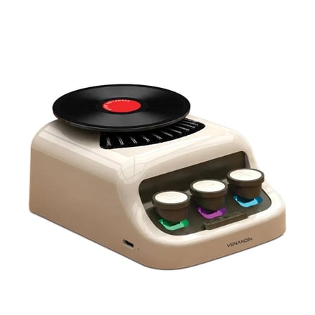 Venandin Z18 Gromo Bluetooth Hoparlör Retro Rgb Hoparlör ve 360° Dönen Aroma Diskli Esans Koku Dağıtıcı