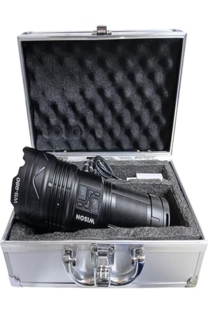 Wison WS-980 El Feneri Şarjlı 70 Watt 7000 Lümen Siyah